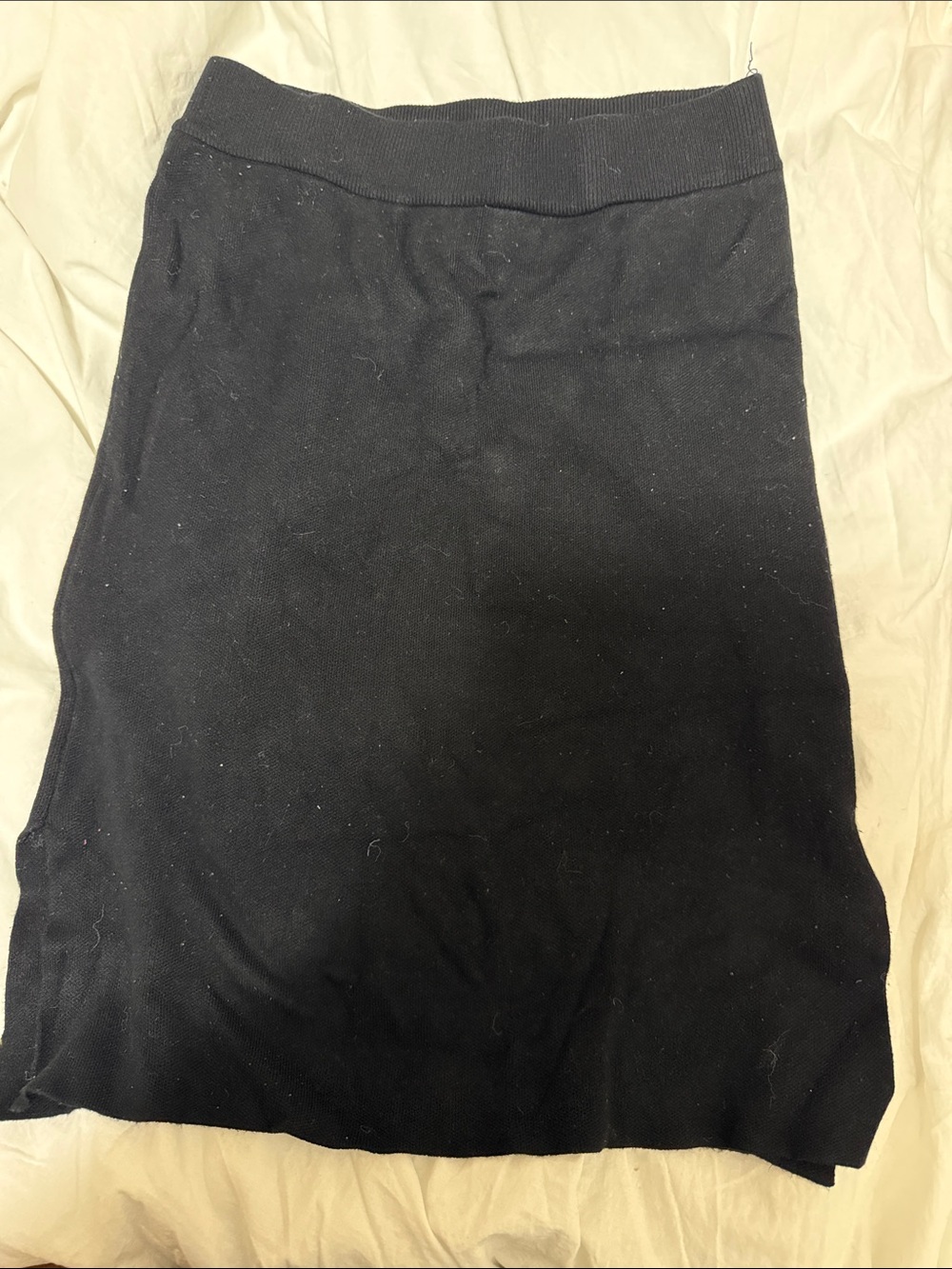 Vero Moda Black Knit Pencil Skirt